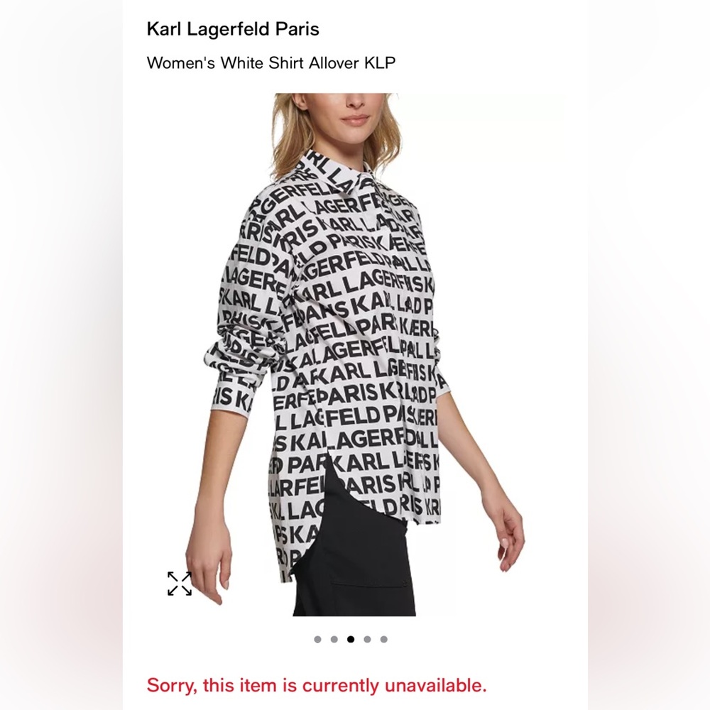 Karl Lagerfeld Button-up - Picture 10 of 14